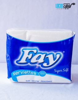 Fay Serviettes (White)